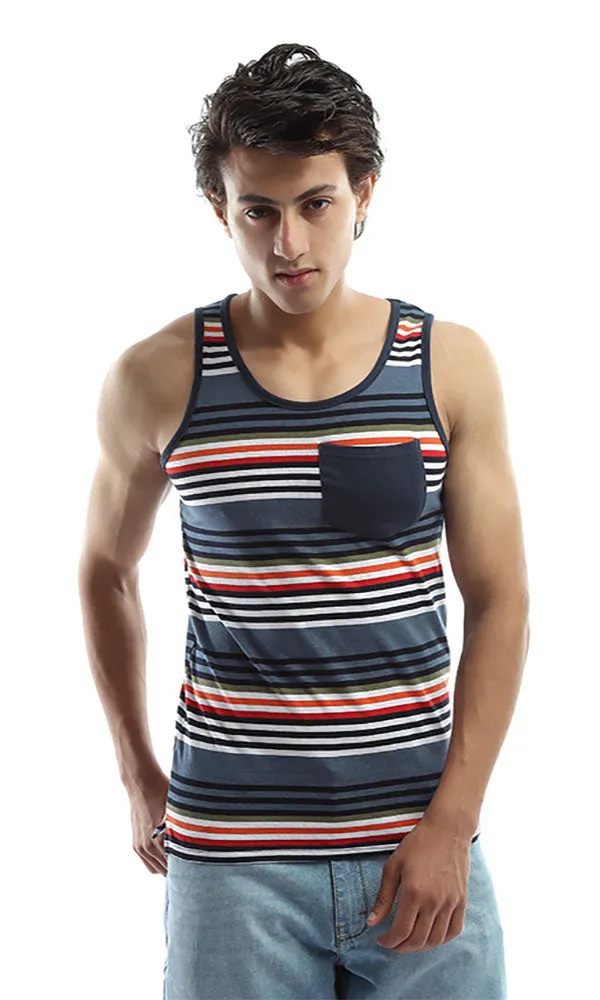 48233 Men Cut Tee & Tank Tops - Multicolour