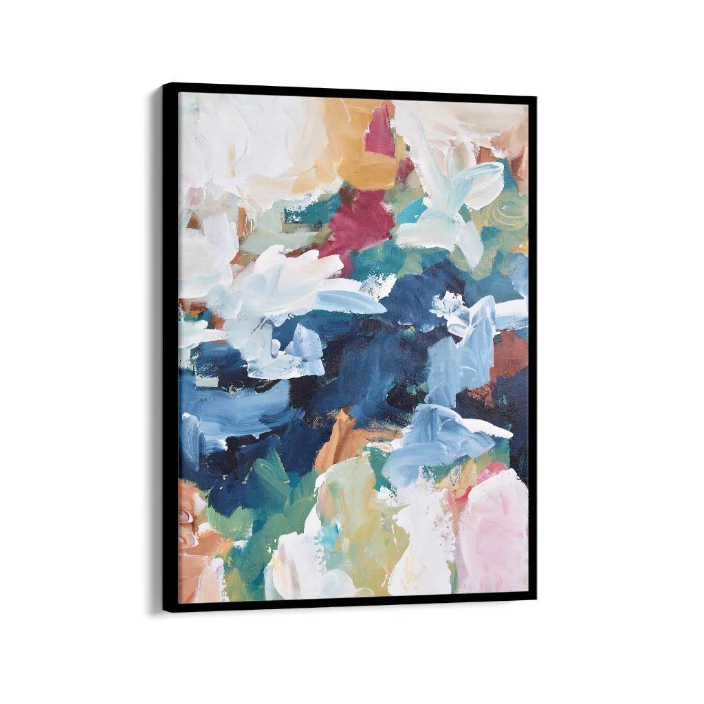 Abstract 311 Framed Canvas