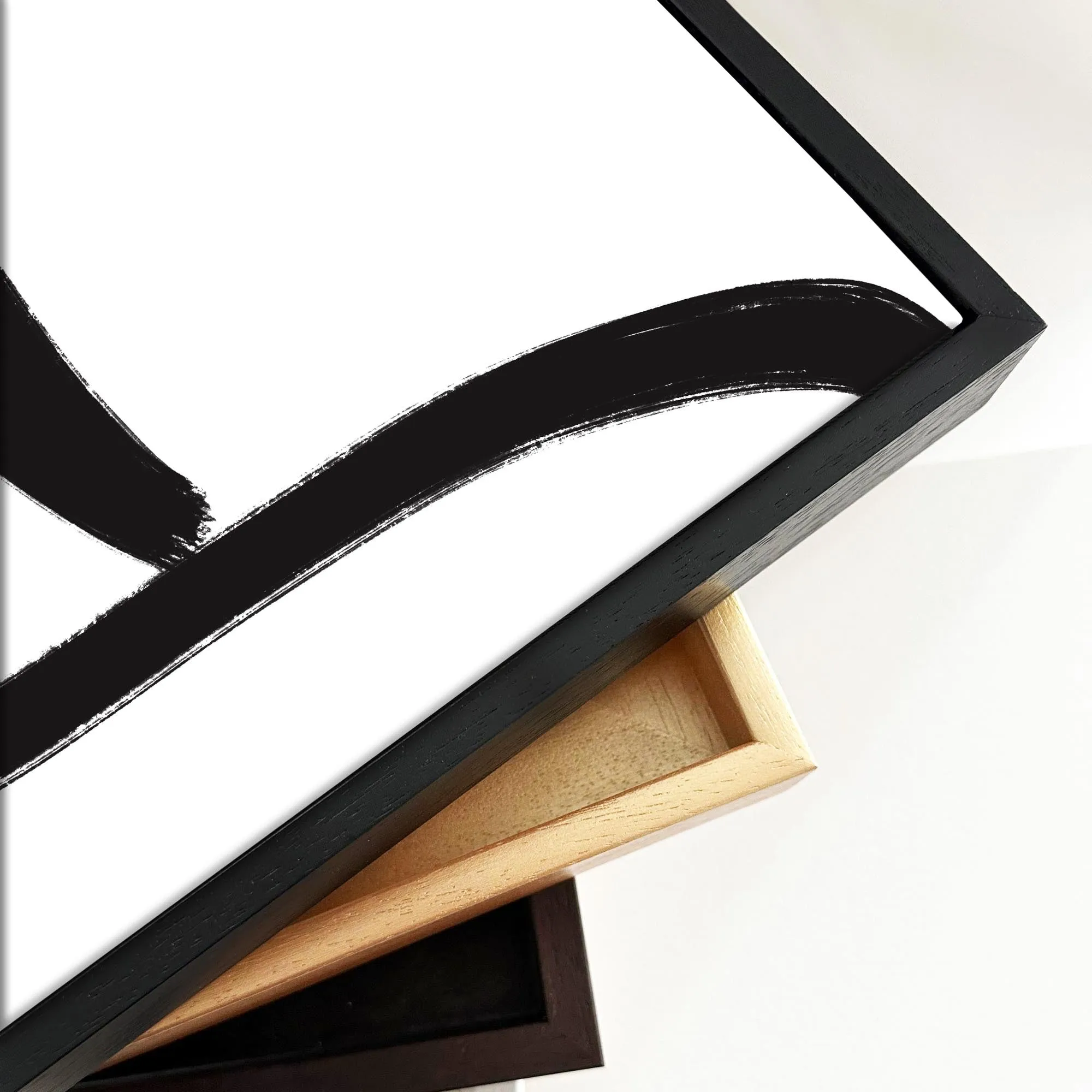 Abstract Study VIII Framed Canvas
