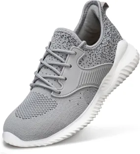 ATHMILE Womens Walking Shoes Lightweight Men Tennis Shoes Slip On Memory Foam Casual Sneakers for Gym Travel Work Outdoor Road