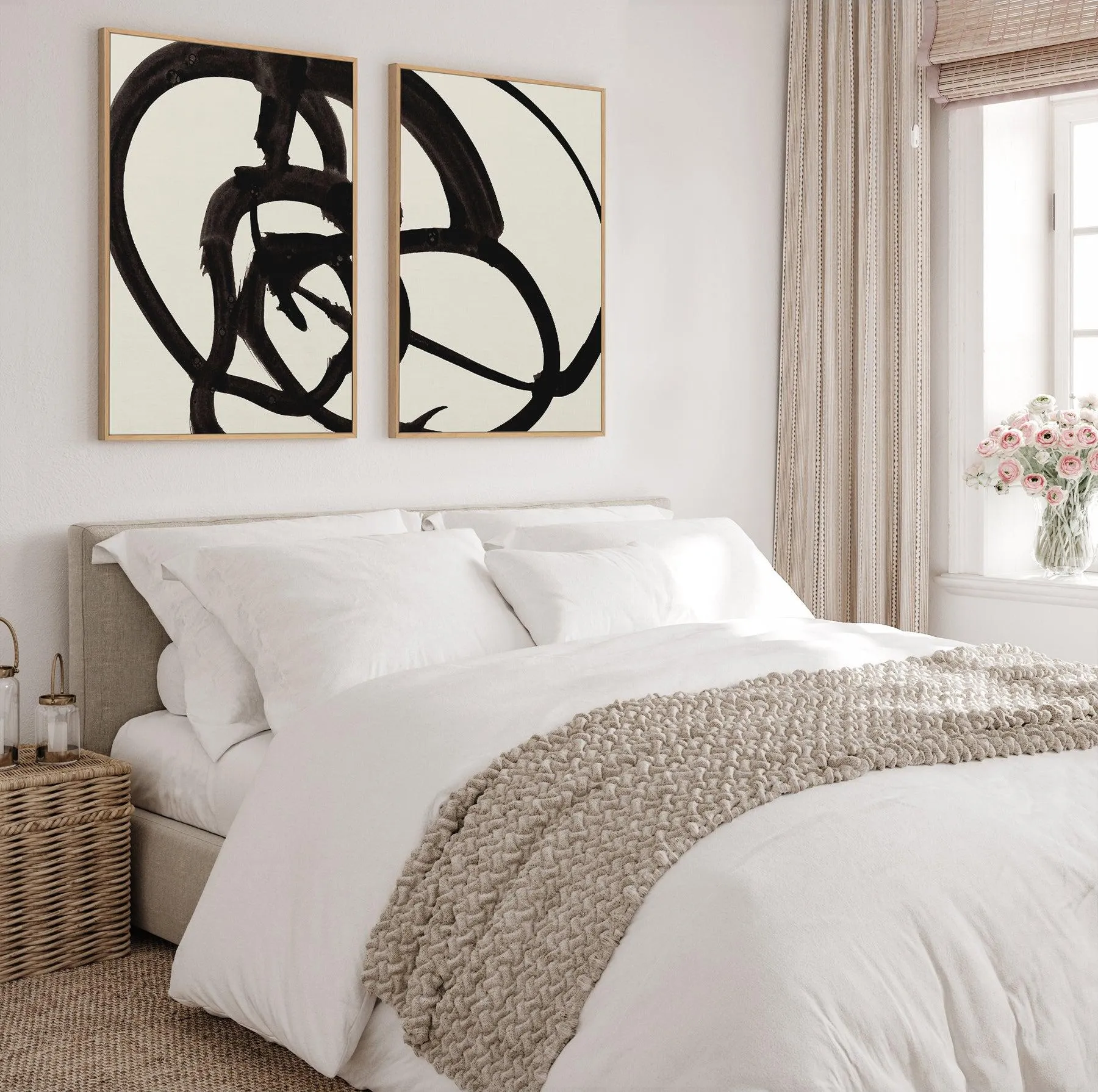 Atienne I by Dan Hobday | Framed Canvas Art Print