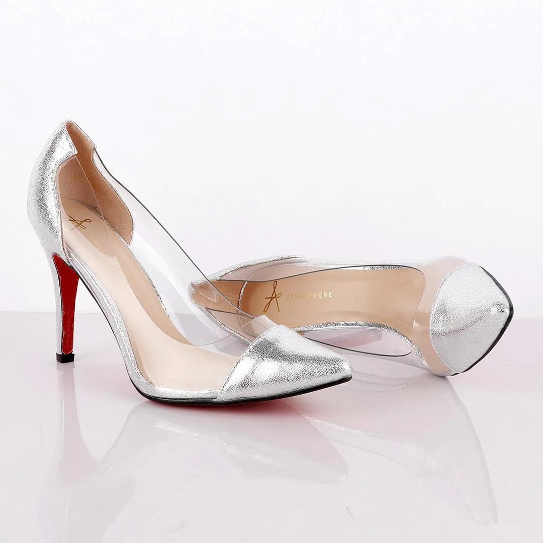 Atmosphere Classic Champagne Silver Women's High Heel Shoe