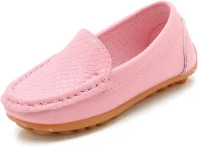 Baby Infant Girls Loafer Flat Slip-On Comfort Dress Shoes Toddler Kids Boys Suede Leather Church 𝐎xford Shoes
