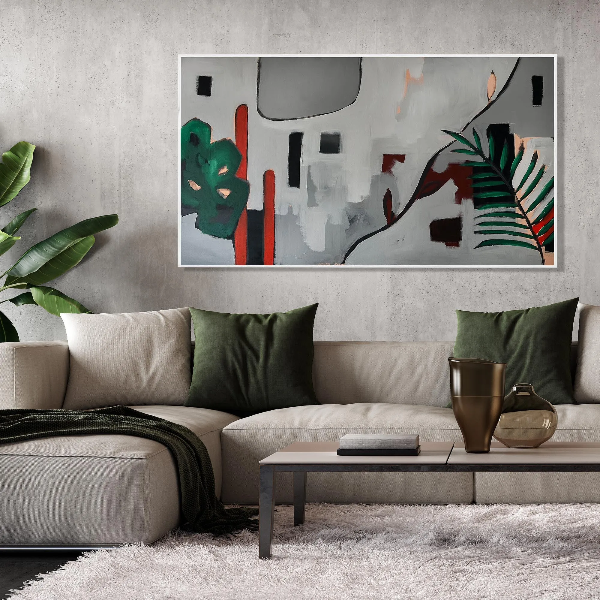 Botanical City - Original Painting