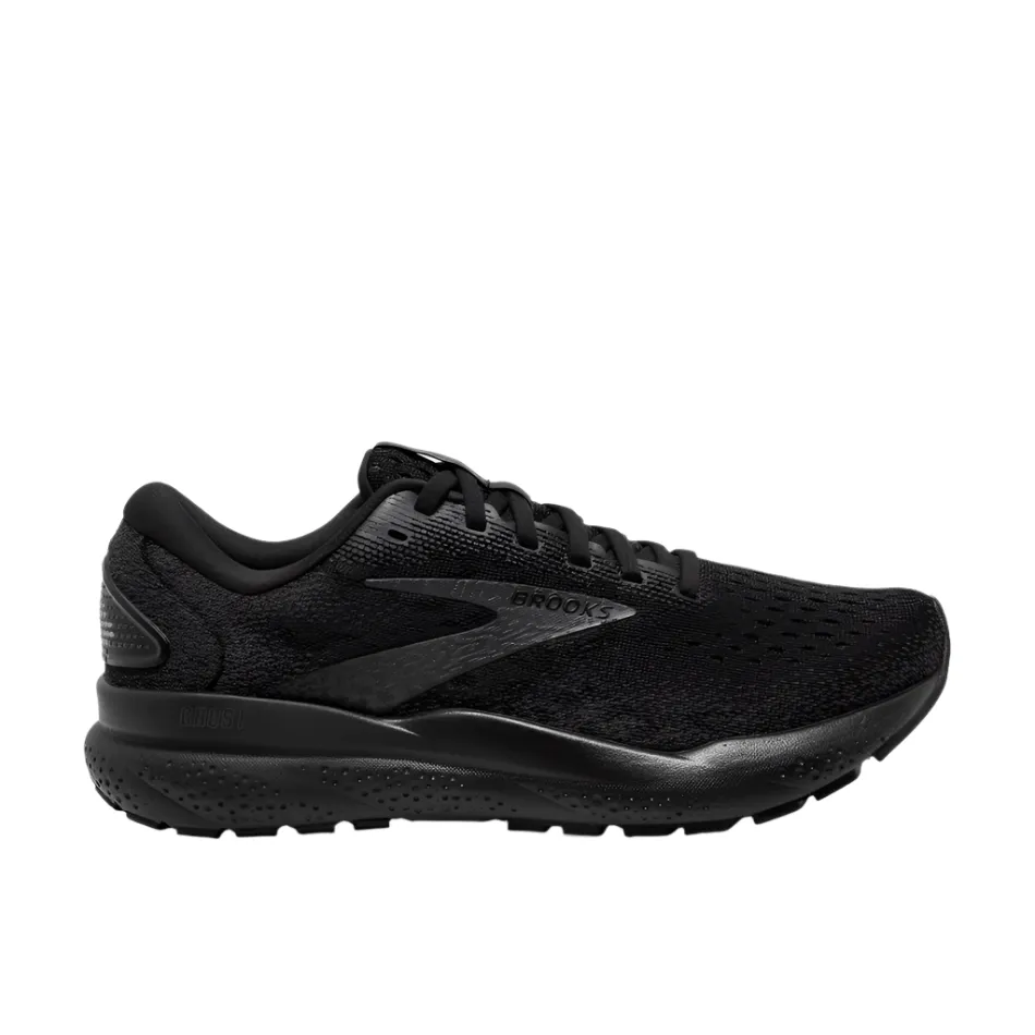 Brooks Ghost 16 Men's Running Shoes AW24 Black/Black/Ebony