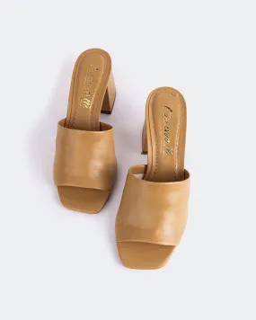 Clarabelle Camel Leather