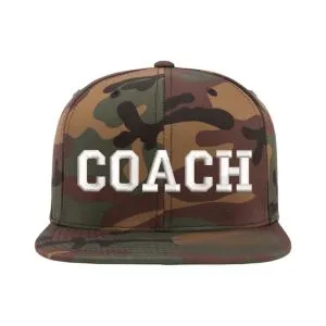 Coach Flat Bill Snapback Hat