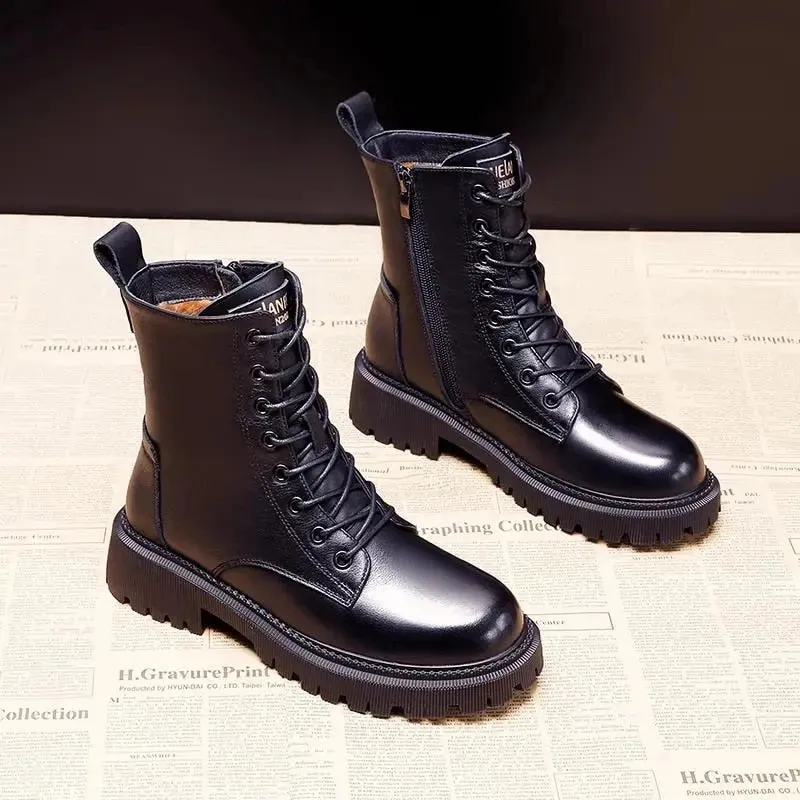 Cold Fighter Furr Plush Warmy Feeling Designer Boots For Women