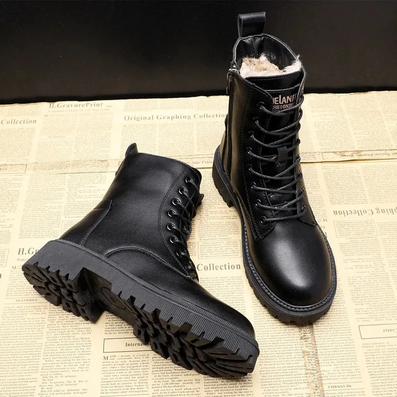 Cold Fighter Furr Plush Warmy Feeling Designer Boots For Women