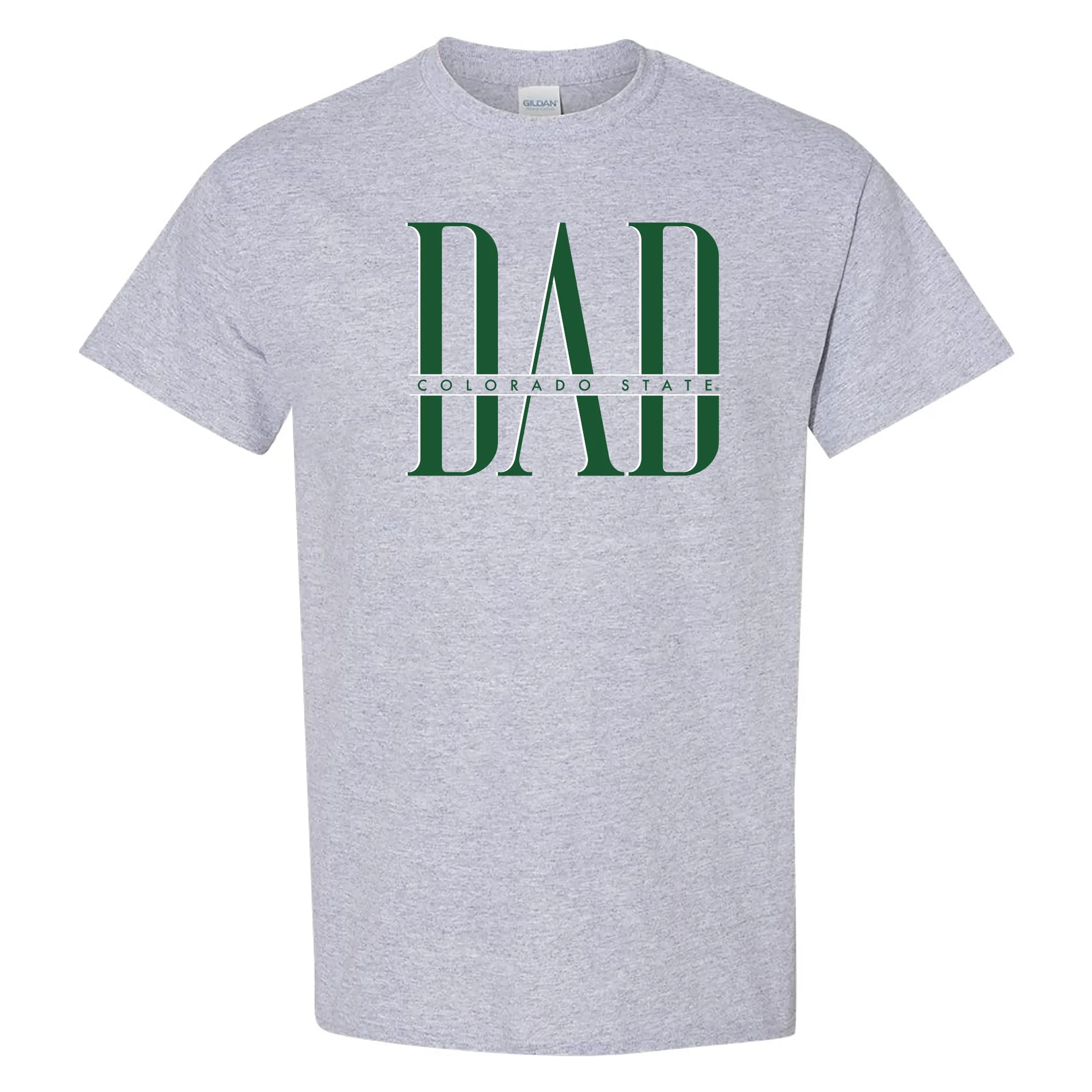 Colorado State Classic Dad T-Shirt - Sport Grey