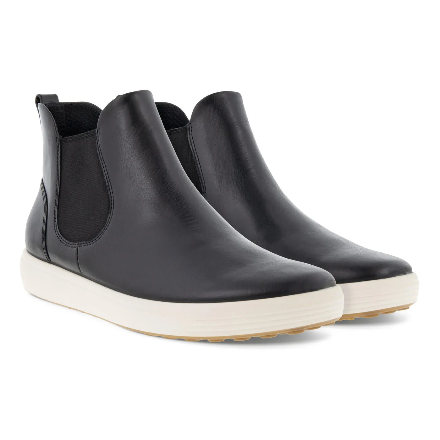 Womens Ecco Soft 7 Chelsea Boot in Black - Stylish Comfort Footwear