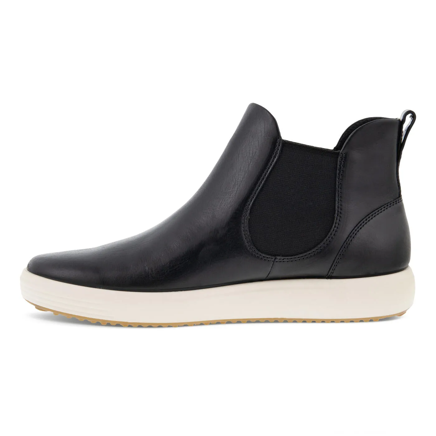 Womens Ecco Soft 7 Chelsea Boot in Black - Stylish Comfort Footwear