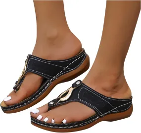 Eduavar Sandals for Women Casual, Women's Sandals Fashion Sport Open Toe Sandals Shoes Casaul Wedge Platforms Sandals