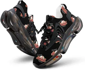 Future Baseball Player Walking Shoes for Men Lightweight Tennis Fashion Elastic Sports Shoes Cushion Basketball Shoes