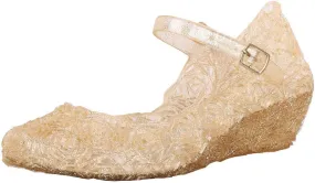 Girls Jelly Sandals Dress Up Mary Jane lats Heels Dance Pary Single Shoes for Kids Toddler Boy Shoes Infant