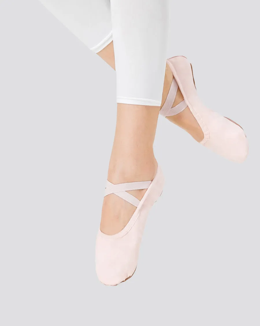 Kids Classic Canvas Ballet Shoes (no drawstring)
