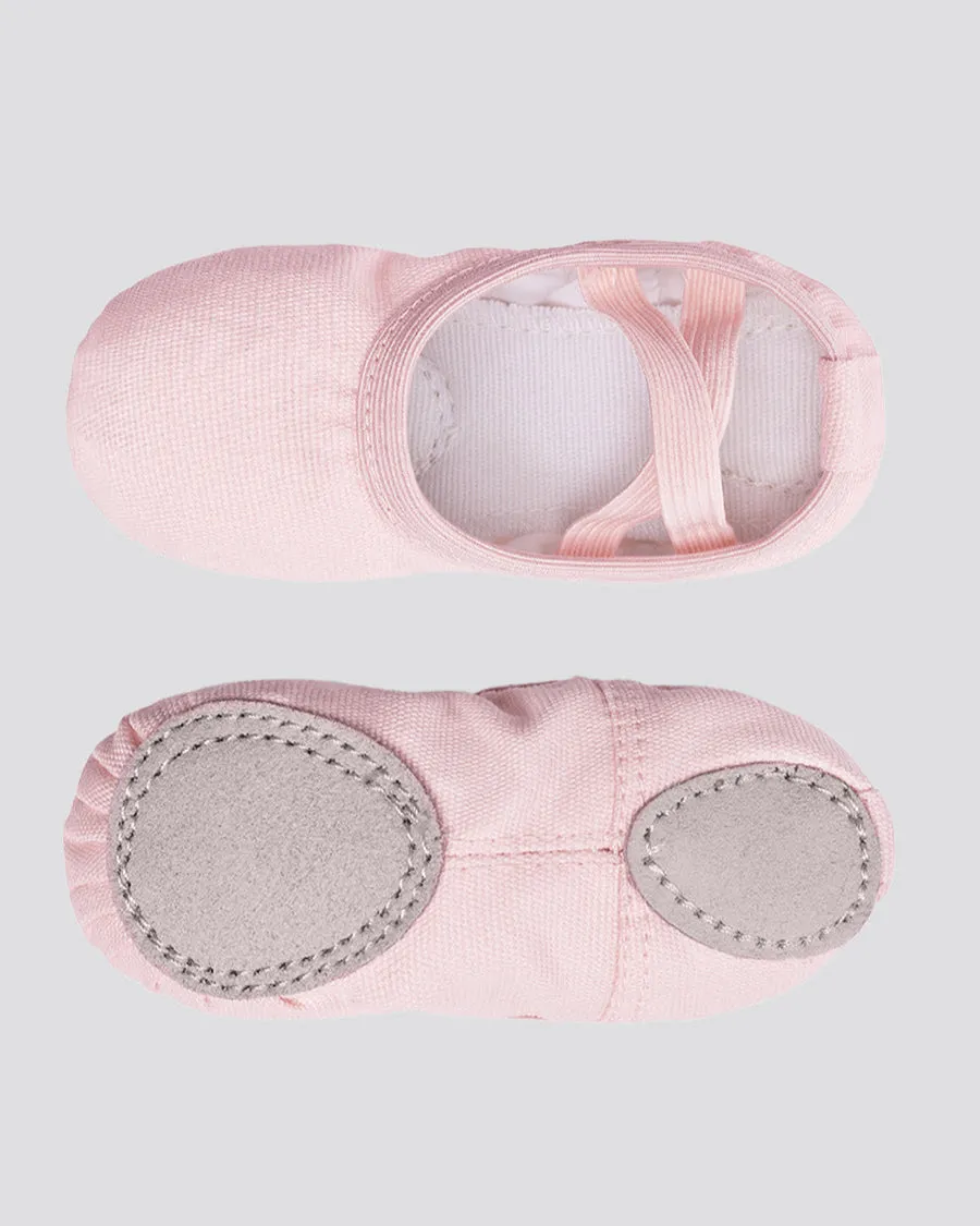 Kids Classic Canvas Ballet Shoes (no drawstring)