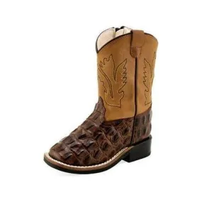 Kid's Old West Toddler Gator Print Boots BSI1830