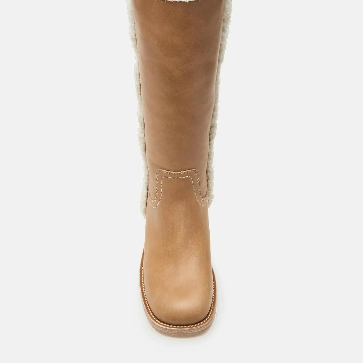 KysBloes Knee High Riding Boots for Women Square toe Long Boots Low Chunky Heel Tall Boots Pull on Comfortable Dressy Work Boots