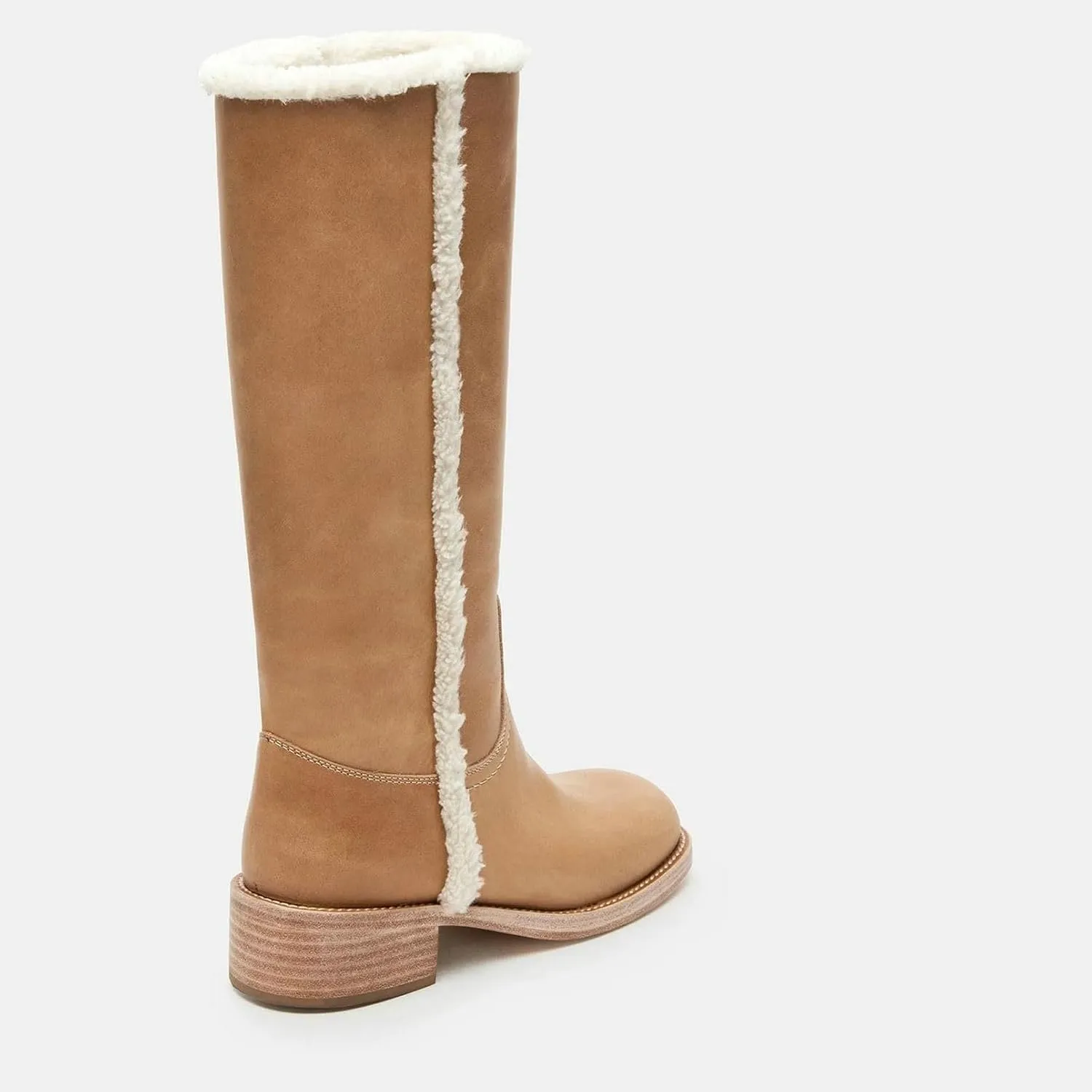 KysBloes Knee High Riding Boots for Women Square toe Long Boots Low Chunky Heel Tall Boots Pull on Comfortable Dressy Work Boots