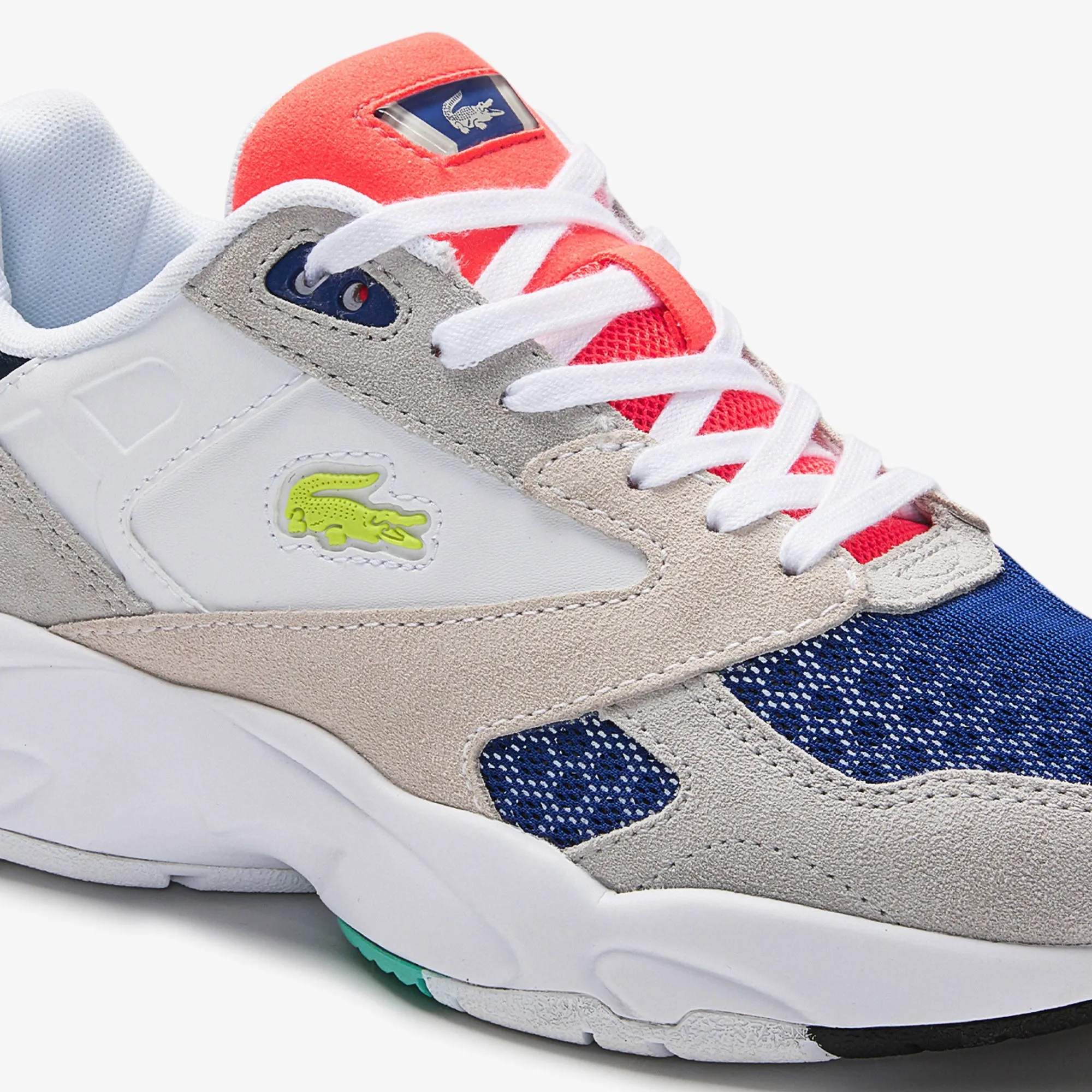 Lacoste Storm 96 Lo 0120 1 Sfa Sneakers - Bordeaux/Corde-Marine