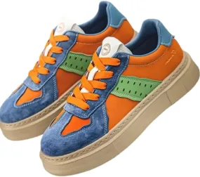 Men's Shoes, Breathable and Trendy, Versatile, Niche Sports and Casual Color Blocking Board