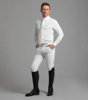 PEI Barusso Men's Gel Knee Breeches - White