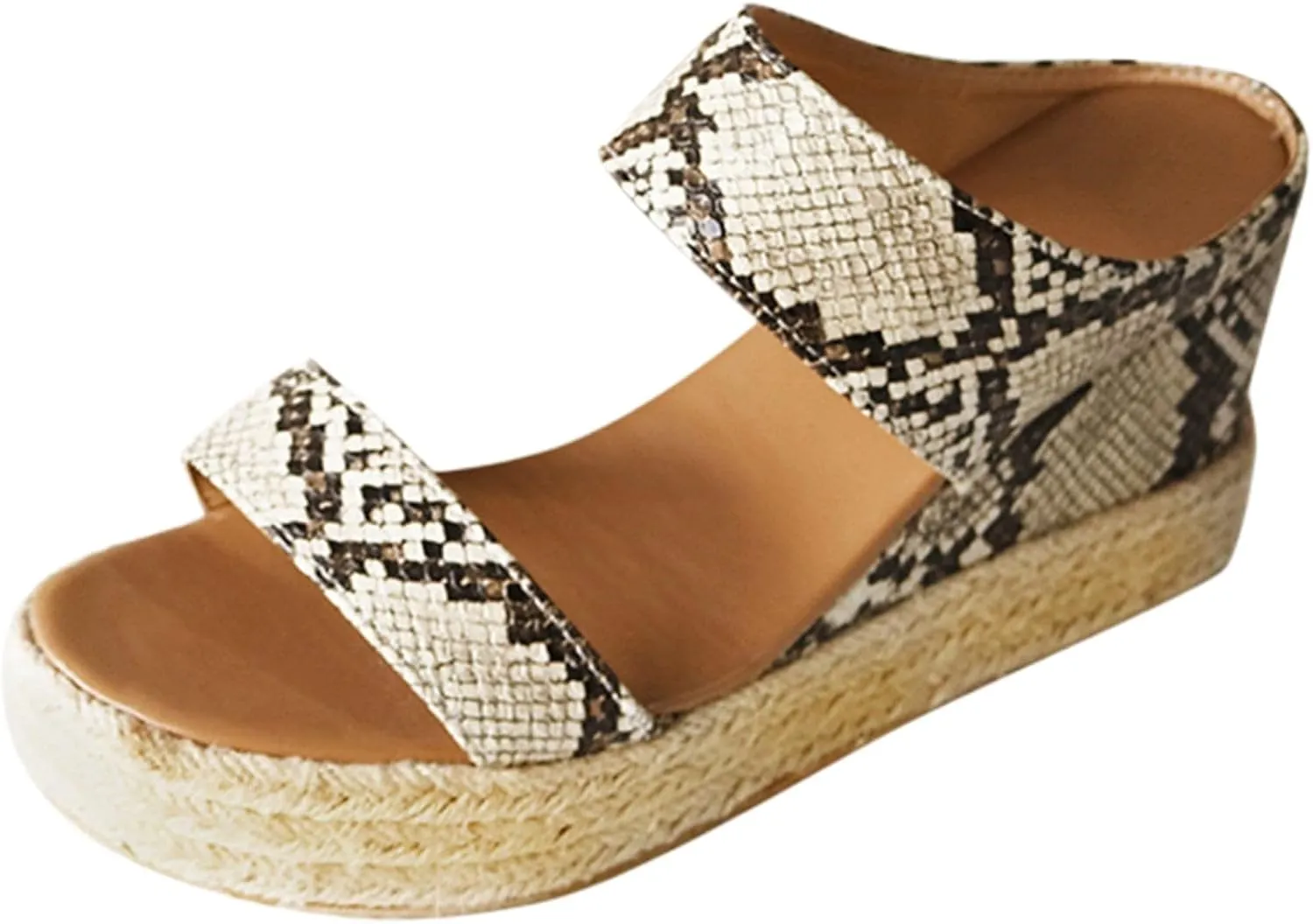 Sandals for Women Platform Wedge Open Toe Low Heel Beach Flats Ankle Chelsea Dress Shoes Orthopedic Casual Summer Dressy Wedges Strappy Slip on 2025 New Sandal Strap Espadrilles Boho Ladies
