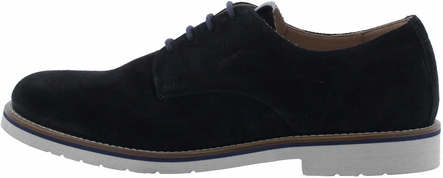 Sioux Men's Derby Oxford Flat, darkblue, 12