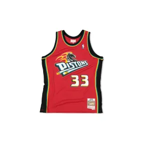 SWINGMAN JERSEY DETROIT PISTONS GRANT HILL - RED
