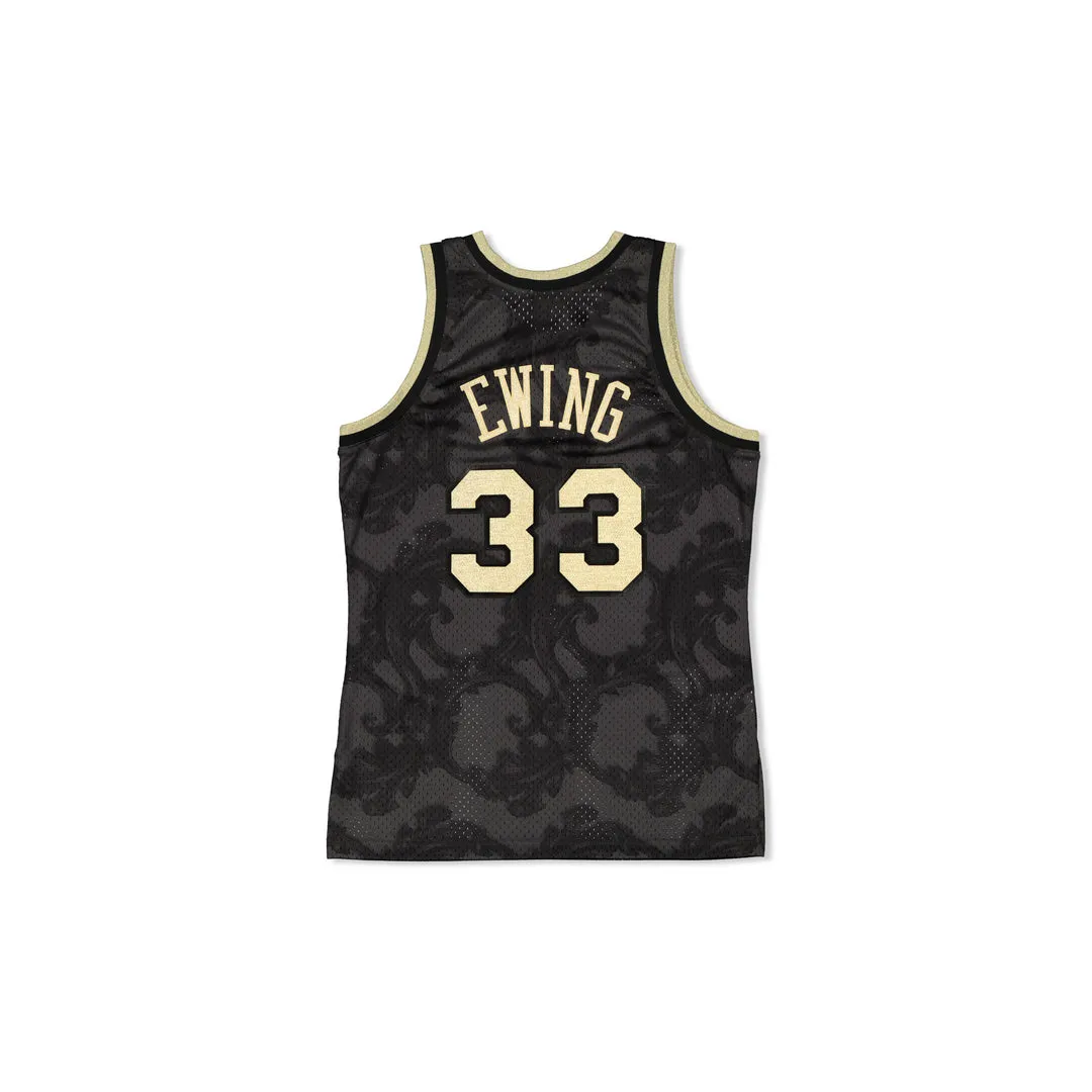 SWINGMAN JERSEY NEW YORK KNICKS EWING - GOLD TOILE