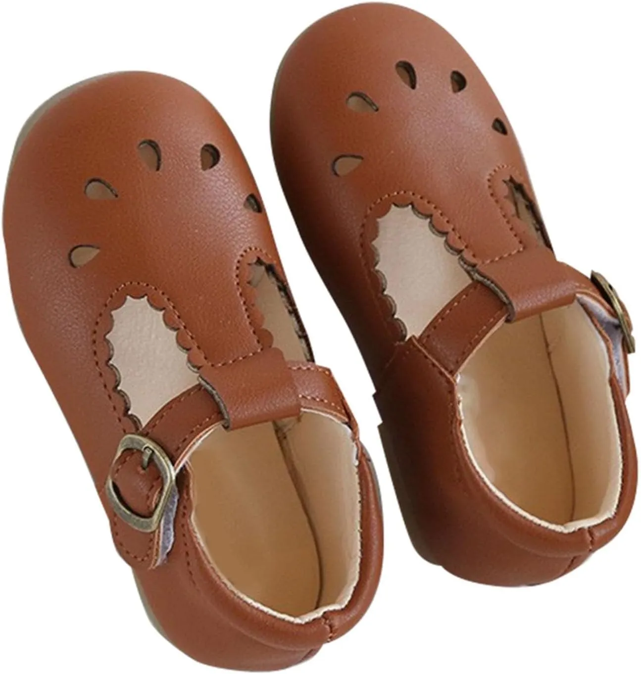 Toddler Girl Mary Jane Dress Shoes Ballet Flats Flower Girl Shoes School Oxford Flats for Little Girl Dress Shoes