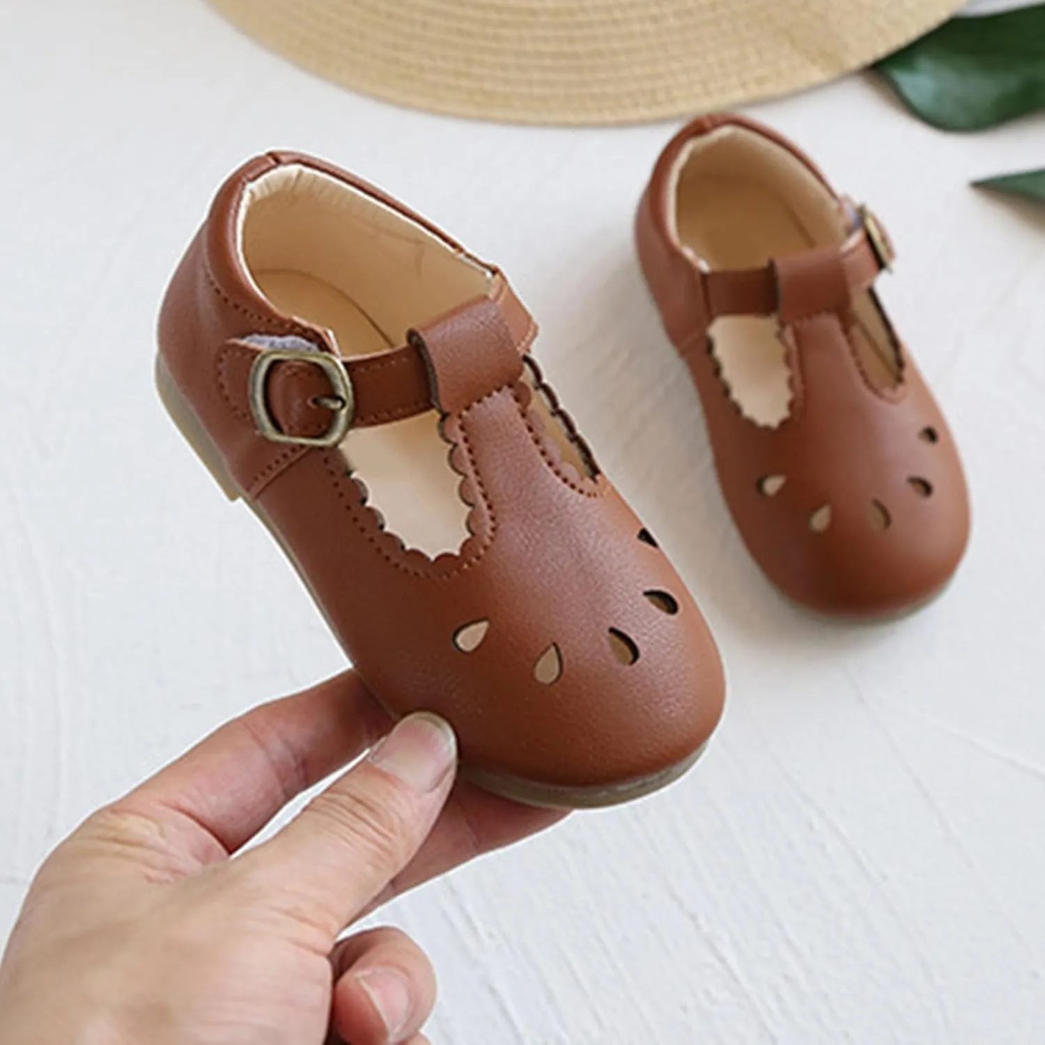 Toddler Girl Mary Jane Dress Shoes Ballet Flats Flower Girl Shoes School Oxford Flats for Little Girl Dress Shoes