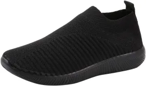 Walking Shoes Women Casual Sock Sneakers Comfy Breathable Slip on Sneakers Lightweight Casual Sports Work Shoes